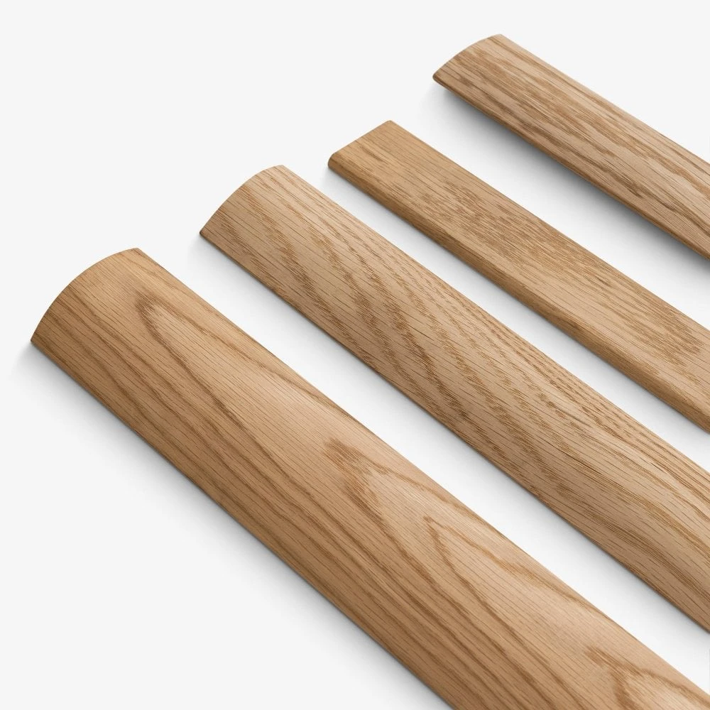 Liberty Floors 19mm Solid Oak Satin Lacquered End Profile Door Bar (2.7m) - Image 2