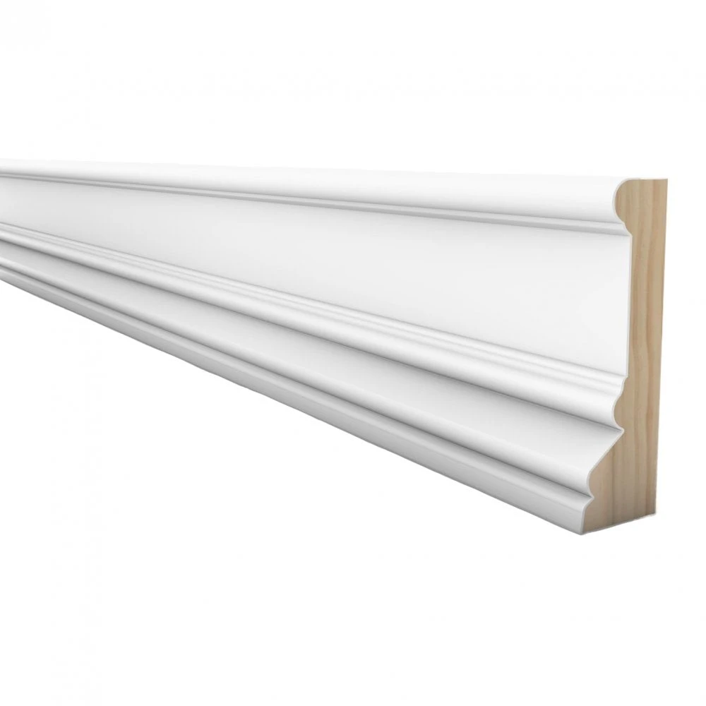 Leader 2.4m White Primed Casing Moulding (120120)