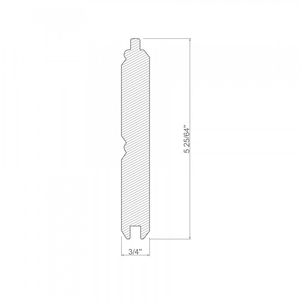 Leader 2.4m White Primed T&G Moulding (120094) - Image 2
