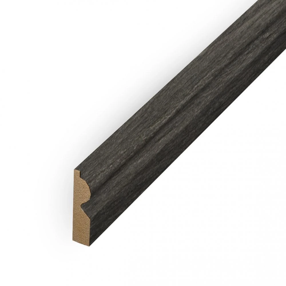 Leader Dark Grey Torus Laminate Skirting Board (2.4m) - Image 3