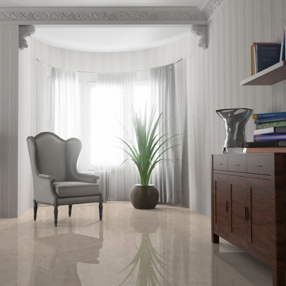 Liberty Floors Elounda Luonto - Lustre Stone 8mm High Gloss Laminate Flooring (225707) - Image 5