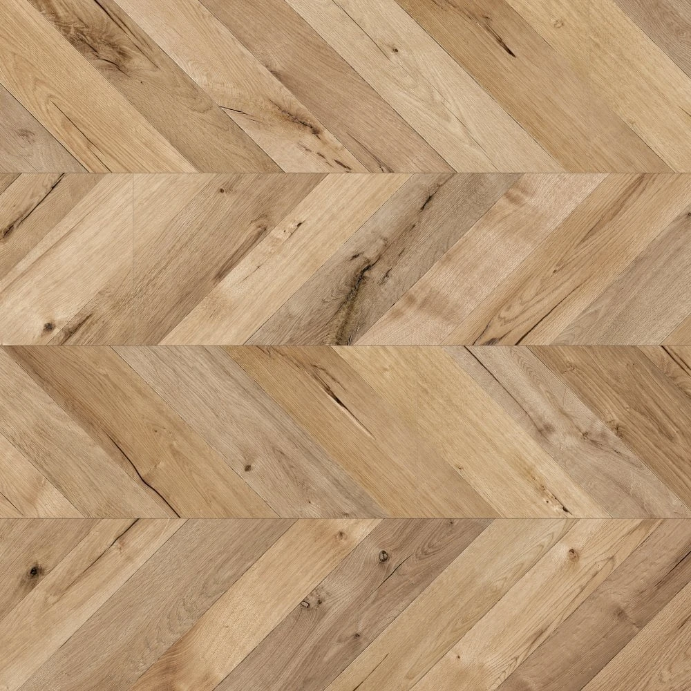 Kaindl Fortress Rochester Oak - Chevron Parquet 8mm Laminate Flooring (333483) - Image 2