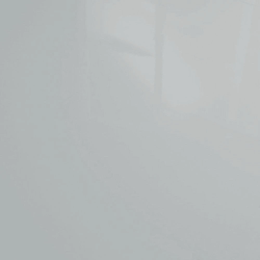 Liberty Floors Light Grey - Lustre Flawless 8mm High Gloss Laminate Flooring (183656) - Image 2