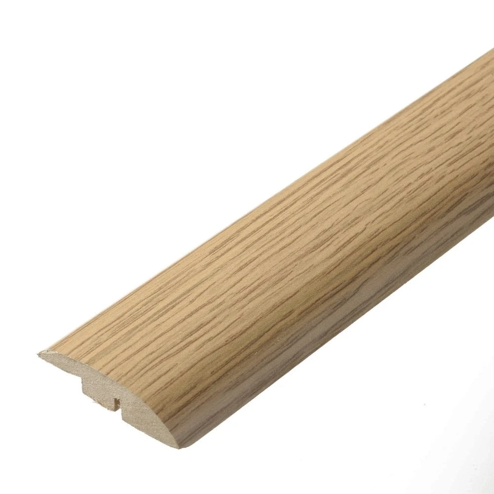 Leader Light Oak Laminate Adapting Profile Door Bar (1m)