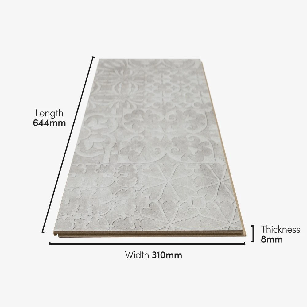 Liberty Floors Mosaic Matt - Lustre Authentic 8mm Laminate Flooring (264566) - Image 5