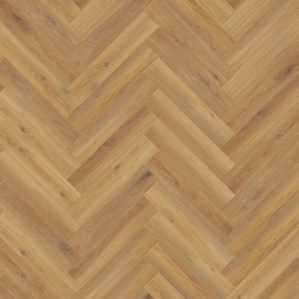 Kronotex Pisa Oak - Herringbone 8mm Laminate Flooring (222941) - Image 5