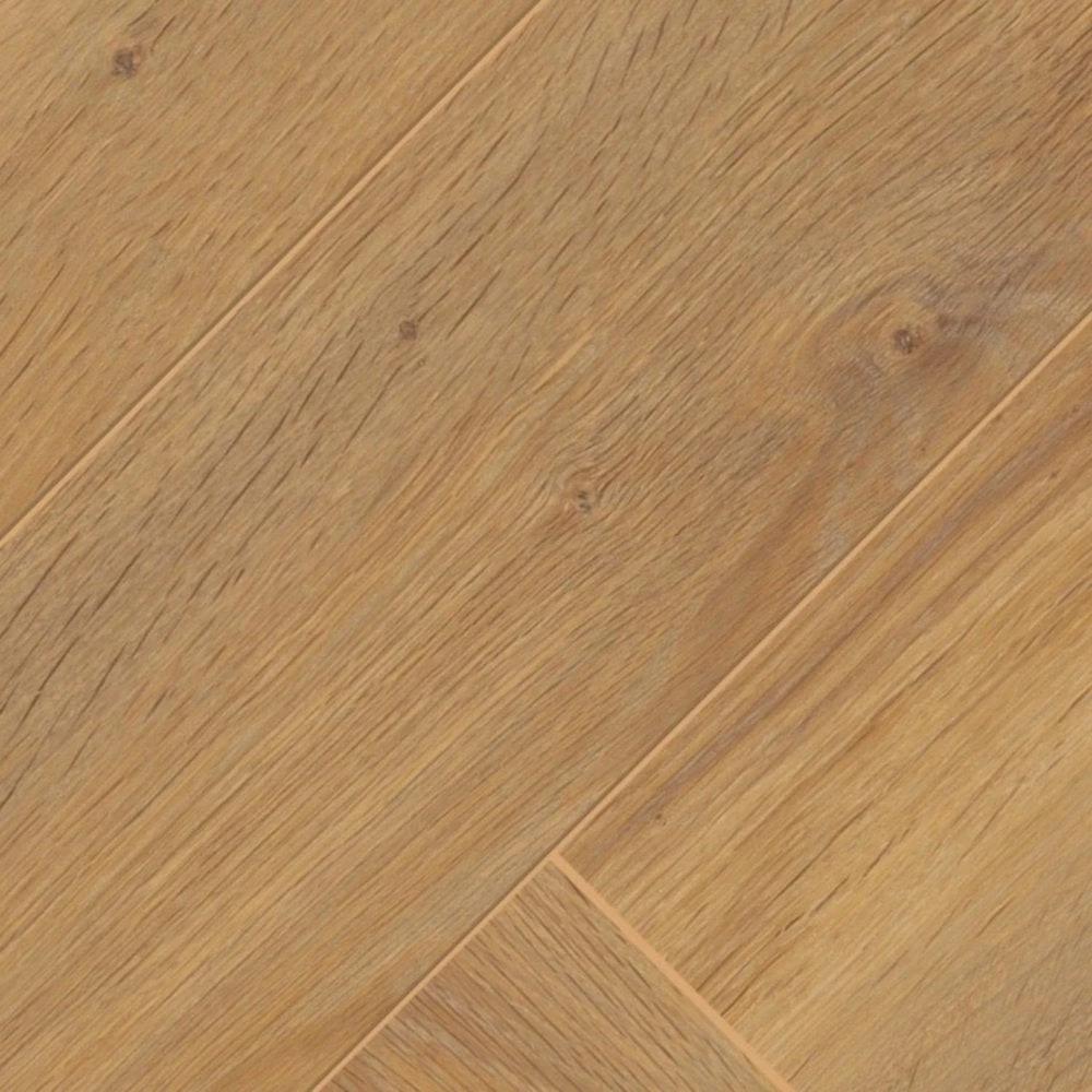 Kronotex Pisa Oak - Herringbone 8mm Laminate Flooring (222941) - Image 6