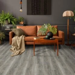 Liberty Floors Signature Grey Oak - Impressive 6mm Rigid Core Vinyl Flooring (323045)