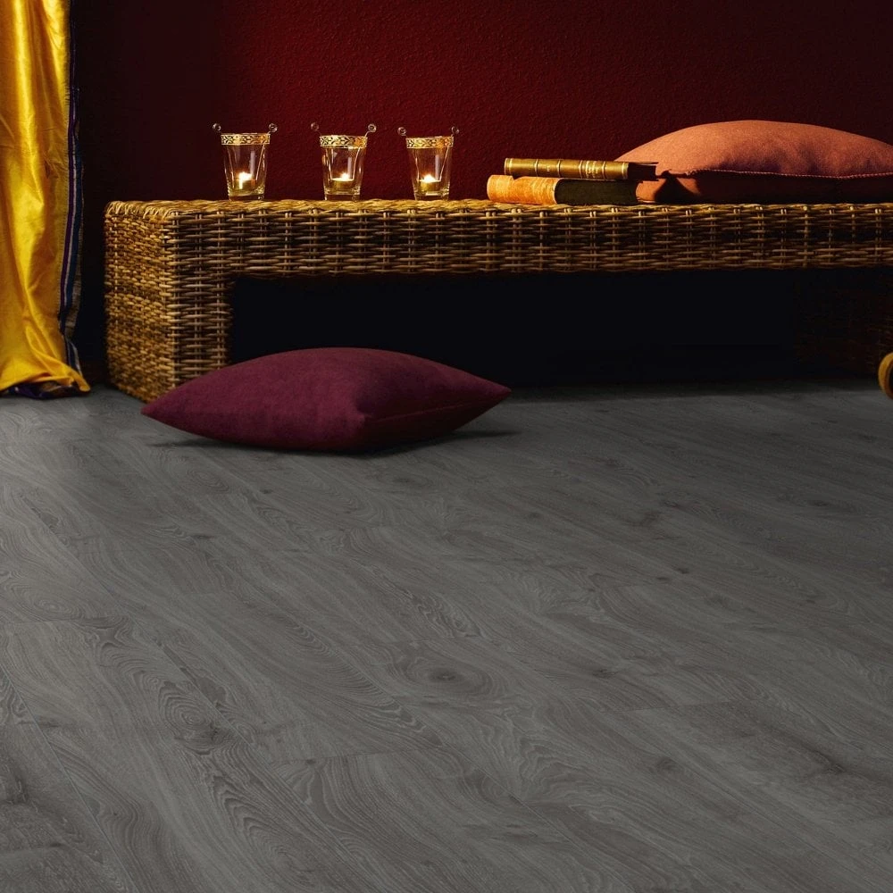 Kronotex Timeless Grey Oak - Robusto Villa 12mm Laminate Flooring (217736) - Image 6