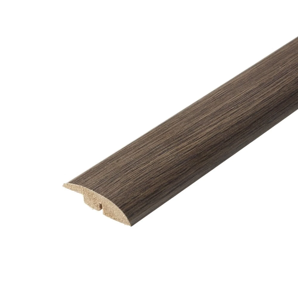 Leader Walnut Laminate Adapting Profile Door Bar (1m)